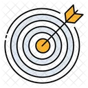 Goal Setting Target Success Business Objectives Icon