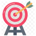 Goal Setting Goal Fixing Target 아이콘