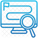 Goal Tracking Plan Progress Icon