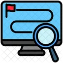 Goal Tracking Plan Progress Icon