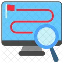 Goal Tracking Plan Progress Icon