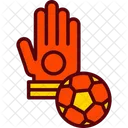 Goalie Gloves Football Icon