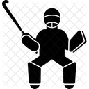 Goalie Goalkeeper Goaltender Icon