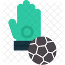 Goalie Gloves Football Icon