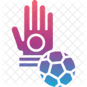 Goalie Gloves Football Icon
