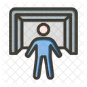 Hockey Player Field Goaltender Icon