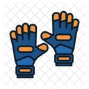 Goalkeeper Gloves Protection Grip Icon