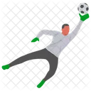 Goalkeeper Man Boy Icon