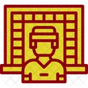 Goalkeeper Footballer Player Icon