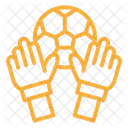 Football Line Color Icon