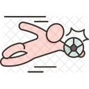 Goalkeeper Catch Ball Icon