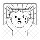 Goal Net Goalkeeper Soccer Net Icon
