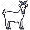 Goat Animal Farming Icon