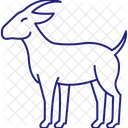 Goat Horn Animal Icon