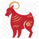 Goat Zodicc Sign Chinese Zodics Icon