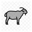 Goat Domestic Animal Icon