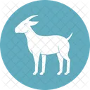 Goat Horn Animals Icon