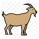 Goat Animal Cattle Icon