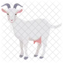 Goat Pet Farm Icon