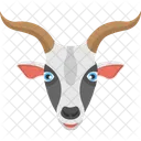 Long Horns White Icon