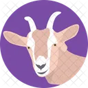 Goat Domesticated Mammal Icon