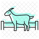 Goat Fence Line Goat Fence Icon