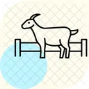 Goat Fence Line Goat Fence Icon