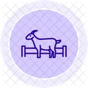 Goat Fence Line Goat Fence Icon
