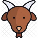 Goat Livestock Mammal Icon