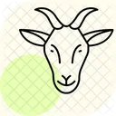 Goat With Horns Goat Horns Icon