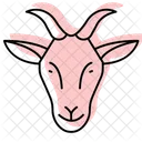 Goat With Horns Goat Horns Icon