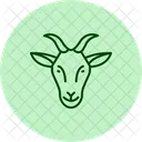 Goat With Horns Goat Horns Icon
