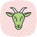 Goat With Horns Goat Horns Icon