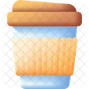 Gobelet En Papier Tasse A Cafe Cafe Icône