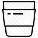 Gobelet En Carton Icône