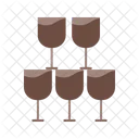 Goblets Drink Glass Icon