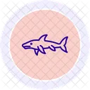 Goblin Shark Wrasse Ocean Icon