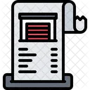 Godown Expense Bill Warehouse Expense Invoice Bill Icon
