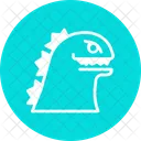 Godzilla Kreatur Monster Symbol