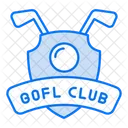 Gofl club badge  Icon