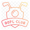 Gofl club badge  Icon
