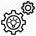 Engrenagem Roda Dentada Configuracao Ícone