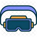 Goggle Sport Snowboarding Icône