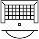 Rede De Futebol Poste De Futebol Caixa De Gol Ícone