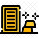Gold Bars Precious Icon