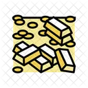 Gold Golden Jewels Icon