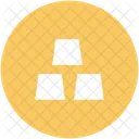 Gold Ingot Cubes Icon