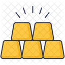 Gold Gold Bars Value Icon