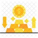 Gold Finance Money Icon