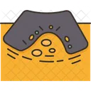Gold Panning Nugget Icon